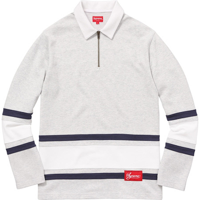 Supreme Half Zip Rugby Ash Grey