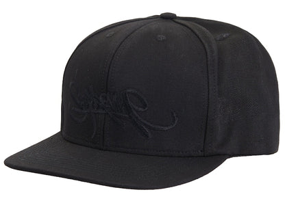 Supreme Handstyle 6-Panel Black