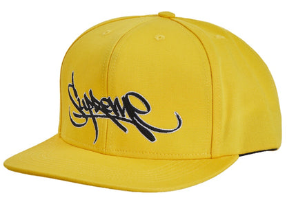 Supreme Handstyle 6-Panel Yellow