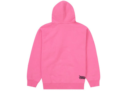 Supreme Handstyle Hooded Sweatshirt Magenta
