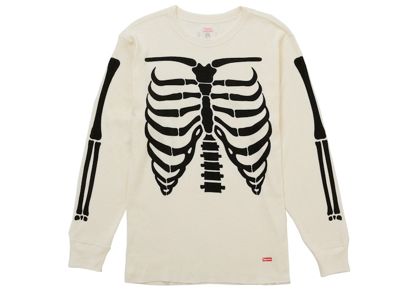 Supreme Hanes Bones Thermal Crew FW25 (1 Pack) White