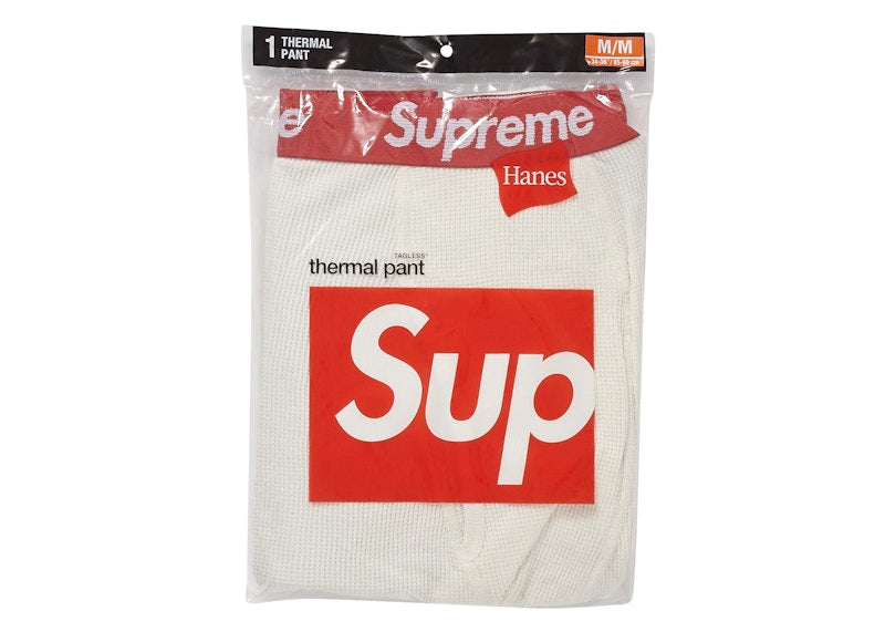 Supreme Hanes Thermal Pant (1 Pack) Natural