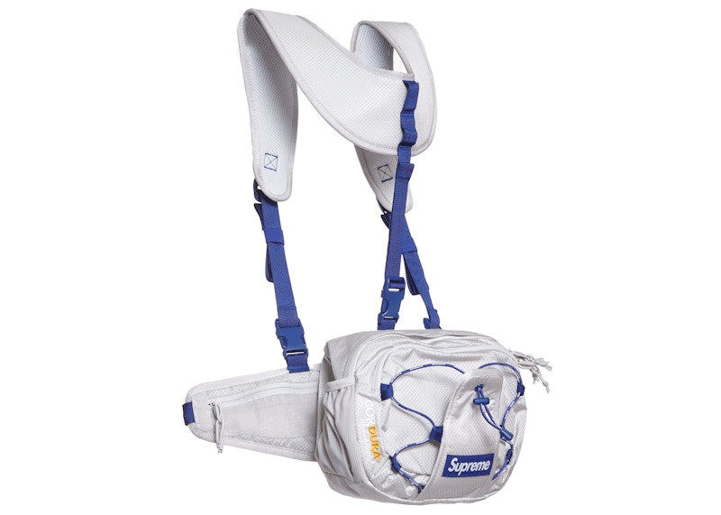Supreme Harness Waist Bag Silver