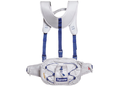 Supreme Harness Waist Bag Silver