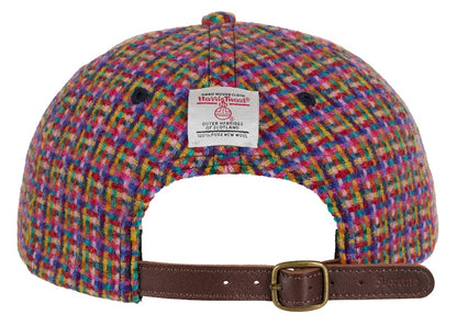 Supreme Harris Tweed 6-Panel Hat (FW25) Red