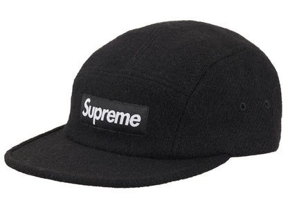 Supreme Harris Tweed Camp Cap Black
