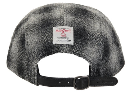 Supreme Harris Tweed Camp Cap (FW25) Black