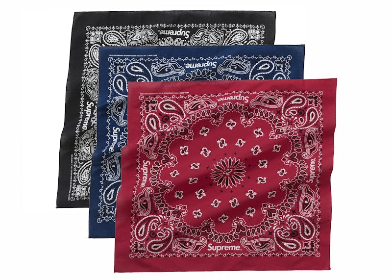 Supreme Hav-A-Hank Bandanas (3 Pack) Multicolor