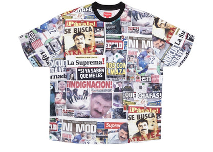 Supreme Headline S/S Top Multicolor