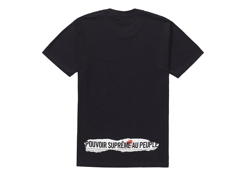 Supreme Headline Tee Black