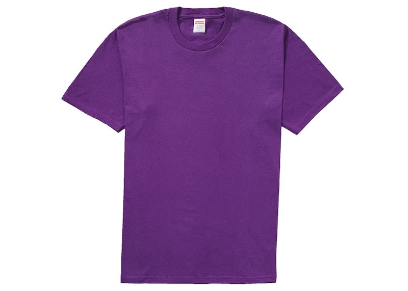 Supreme Headline Tee Purple