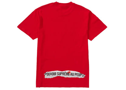 Supreme Headline Tee Red