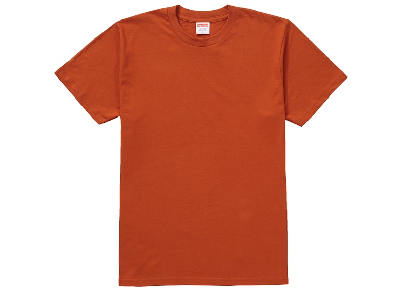 Supreme Headline Tee Rust