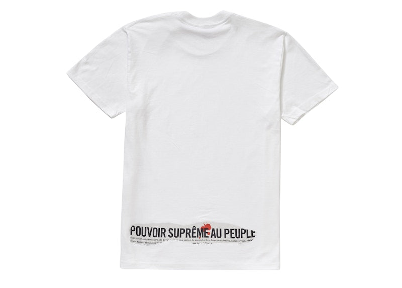 Supreme Headline Tee White
