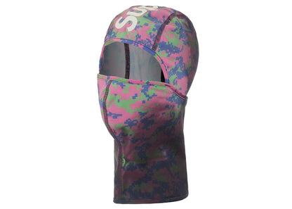 Supreme Heat Reactive Digi Camo Balaclava Black