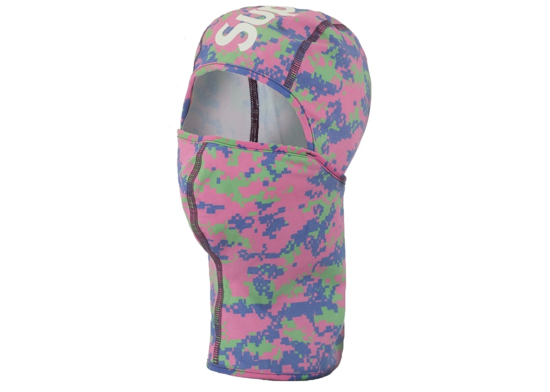 Supreme Heat Reactive Digi Camo Balaclava Black