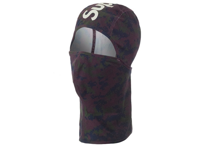 Supreme Heat Reactive Digi Camo Balaclava Black