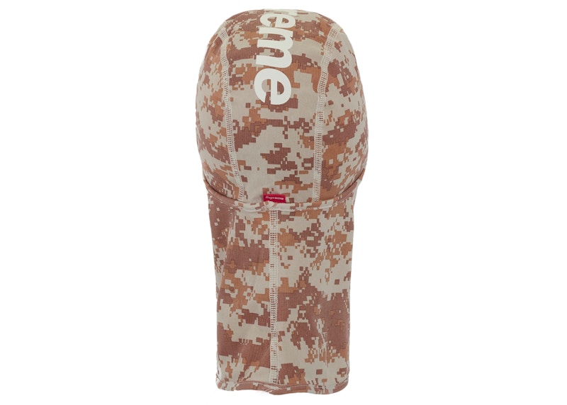 Supreme Heat Reactive Digi Camo Balaclava Brown