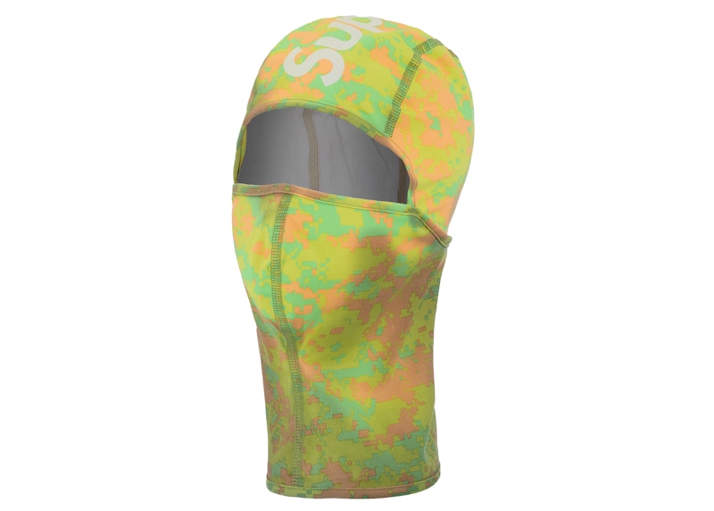 Supreme Heat Reactive Digi Camo Balaclava Green