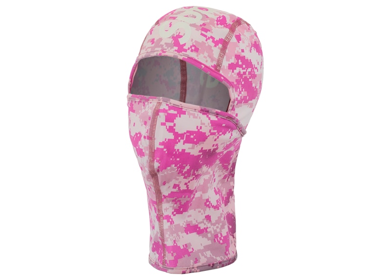 Supreme Heat Reactive Digi Camo Balaclava Pink