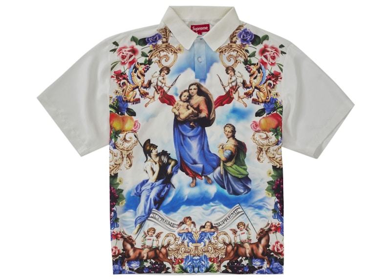 Supreme Heavenly Silk Polo White