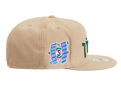Supreme Hebrew New Era 59Fifty Fitted Cap Khaki