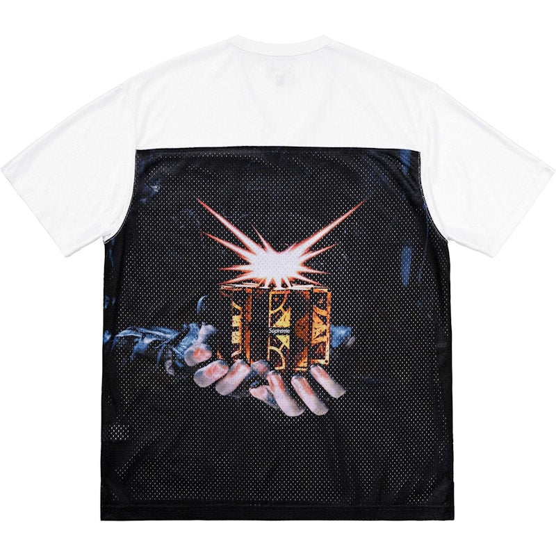 Supreme Hellraiser Football Jersey White