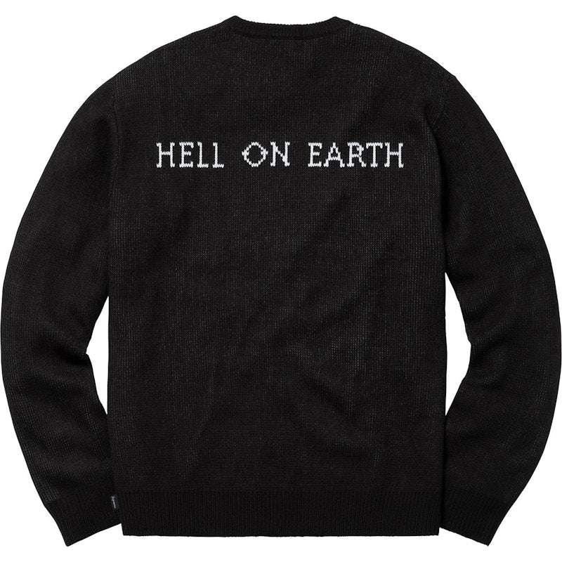 Supreme Hellraiser Sweater Black