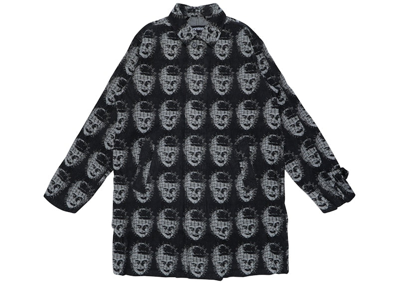 Supreme Hellraiser Trench Coat Black