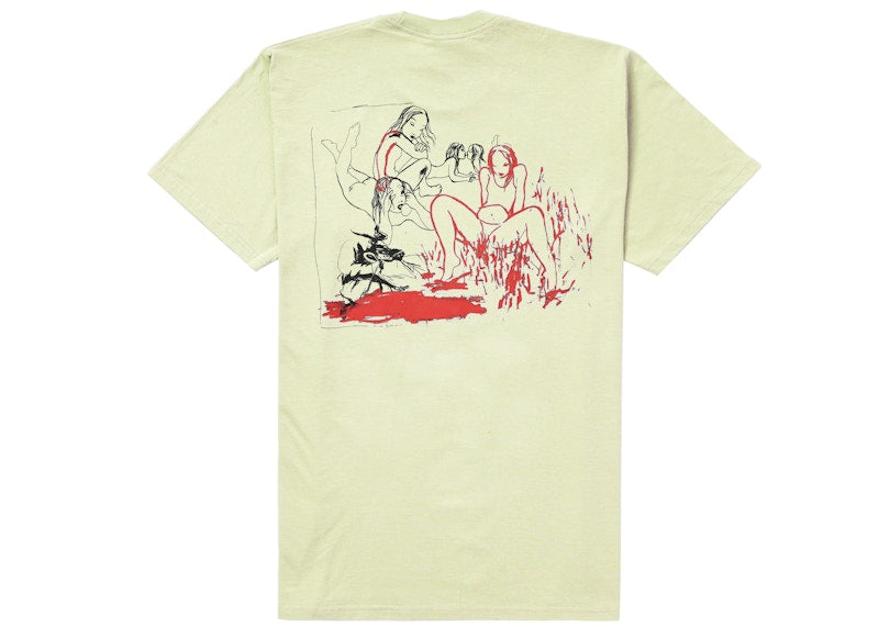 Supreme Heroines Tee Pale Yellow