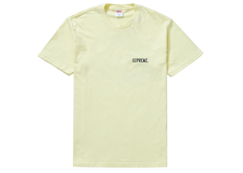 Supreme Heroines Tee Pale Yellow