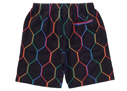 Supreme Hex Knit Short Black
