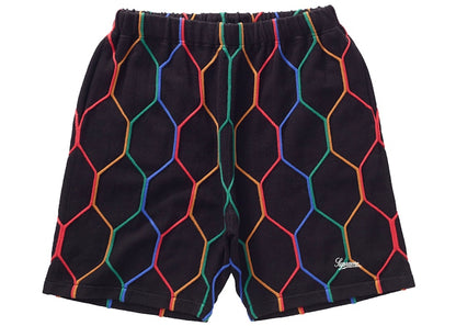 Supreme Hex Knit Short Black