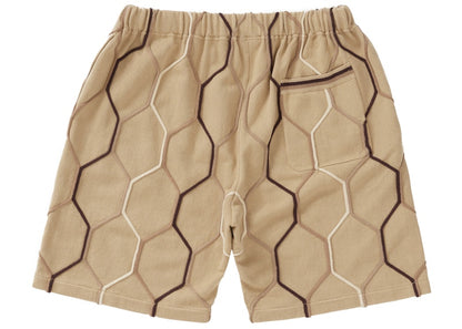 Supreme Hex Knit Short Tan