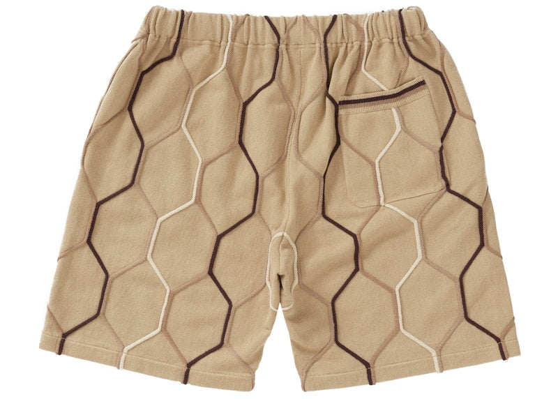 Supreme Hex Knit Short Tan