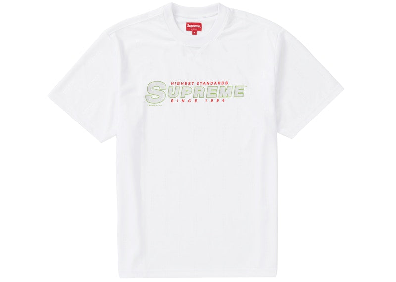 Supreme Highest Standards Athletic S/S Top White