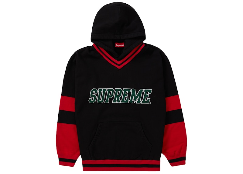 Supreme Hockey Hooded Sweatshirt Black