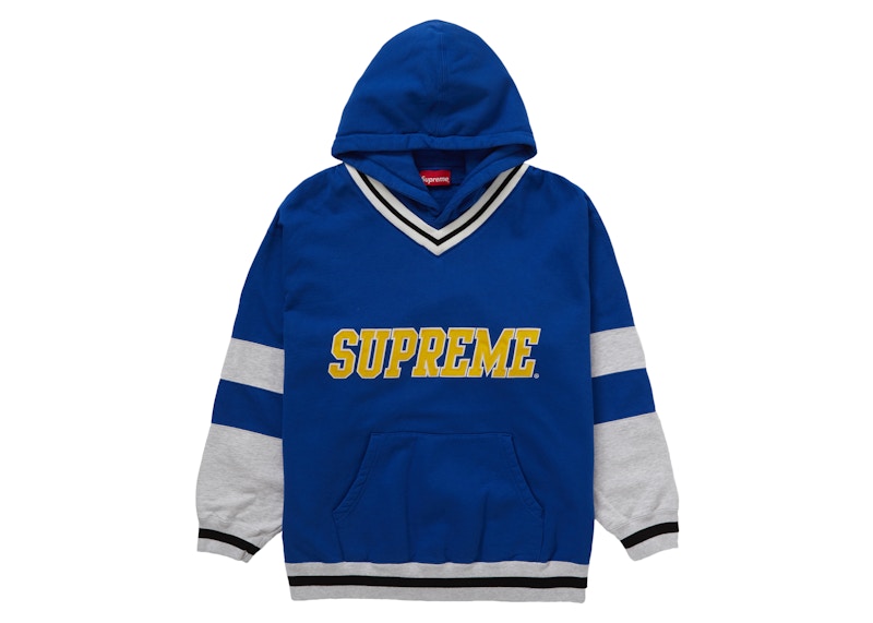 Supreme Hockey Hooded Sweatshirt Royal
