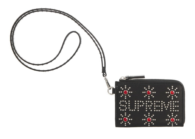Supreme Hollywood Trading Company Studded Wallet Black