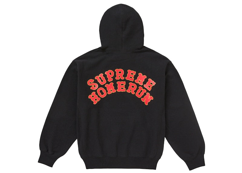 Supreme Homerun Hooded Sweatshirt Black