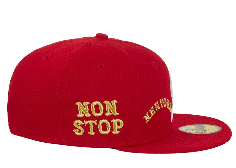 Supreme Homerun S Logo New Era 59Fifty Hat Red