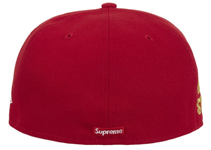Supreme Homerun S Logo New Era 59Fifty Hat Red