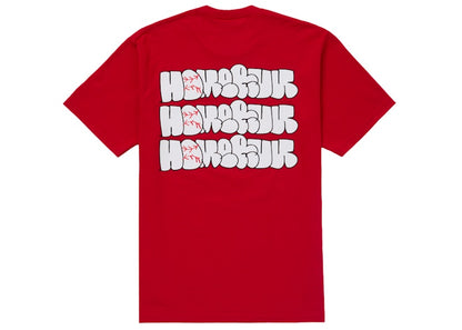 Supreme Homerun Tee Red