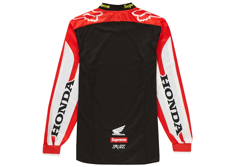 Supreme Honda Fox Racing Moto Jersey Top Red