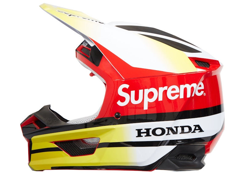 Supreme Honda Fox Racing V1 Helmet Red