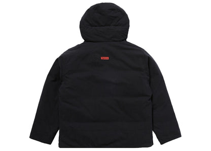 Supreme Hooded Down Pullover Black