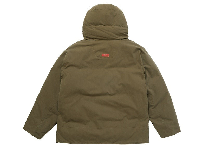 Supreme Hooded Down Pullover Olive