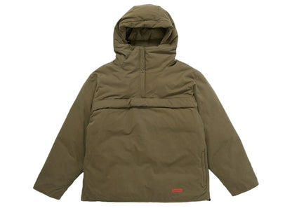 Supreme Hooded Down Pullover Olive