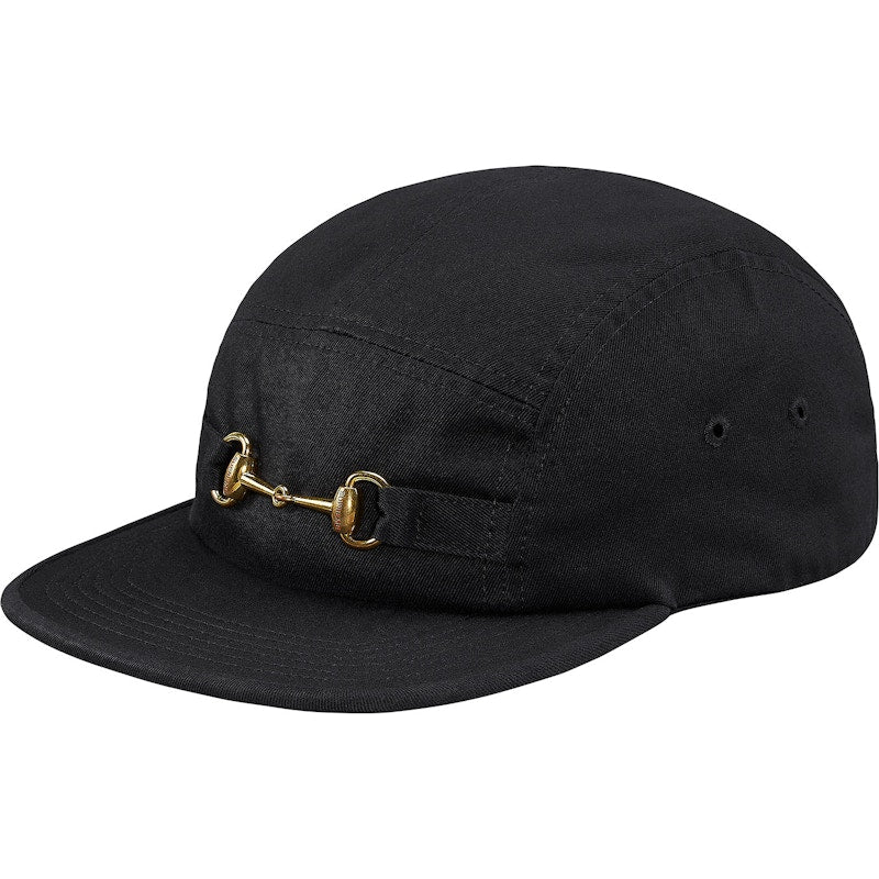 Supreme Horsebit Camp Cap Black