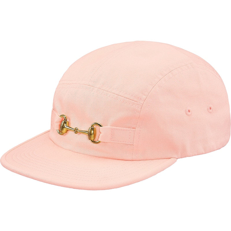 Supreme Horsebit Camp Cap Light Peach